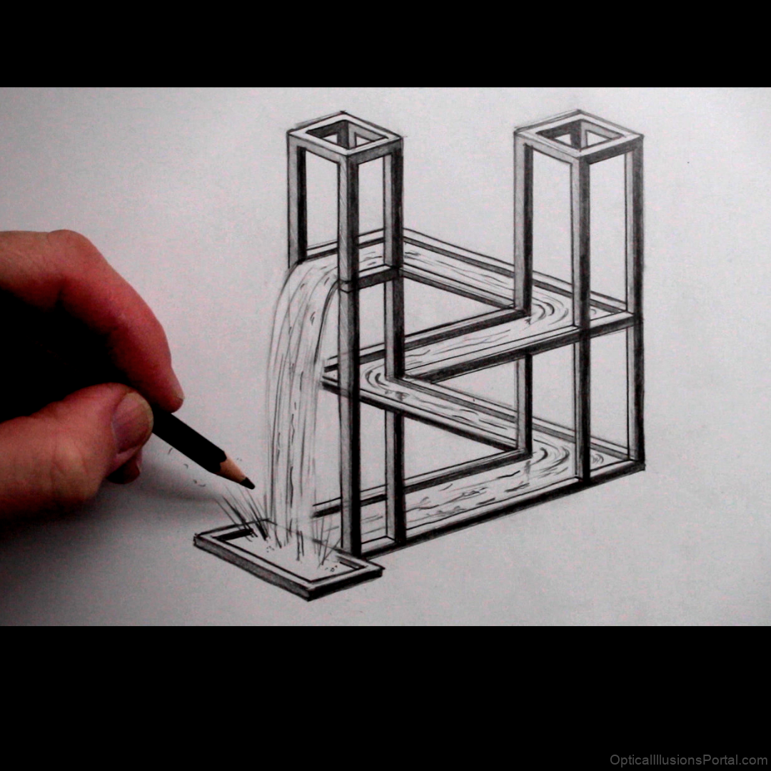 55+ Optical Illusion Drawings Images